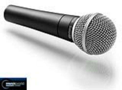 SHURE SM58 Microphones.
