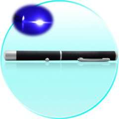 Purple Laser Pointer (Black Metal Edition)