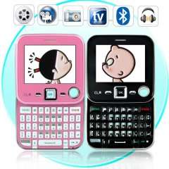 Metro Cell Phone Twin Pack (Black and Pink Phone 2-Pack)