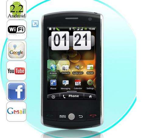 Altair Novus - Dual SIM Android 2.2 Froyo Smartphone with 3.5 Inch Capacitive Touch Screen