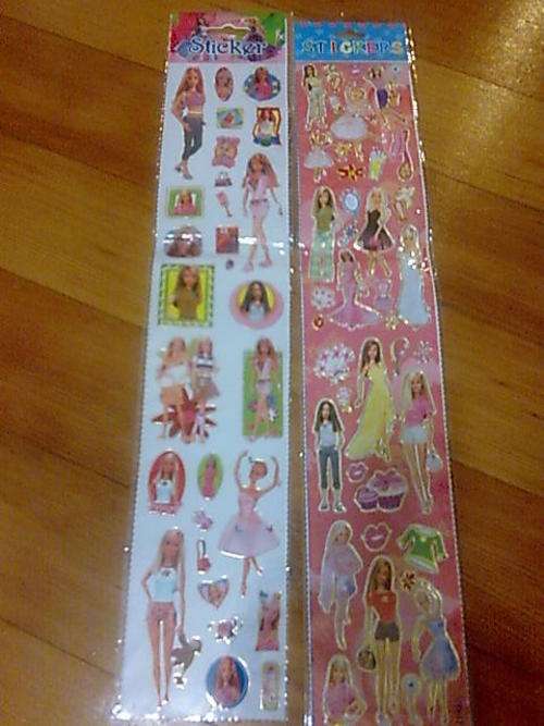 BARBIE STICKERS