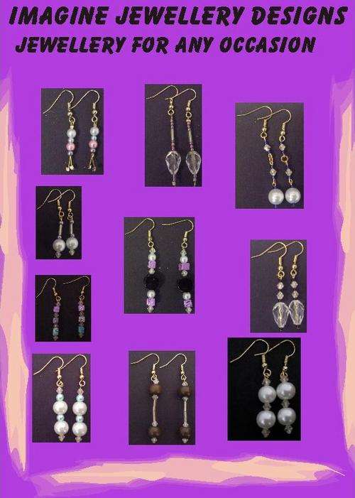 10 PAIRS OF EARRINGS - NO RESERVE , FREE SHIPPING!!!!!!!!!!!!!!!!!