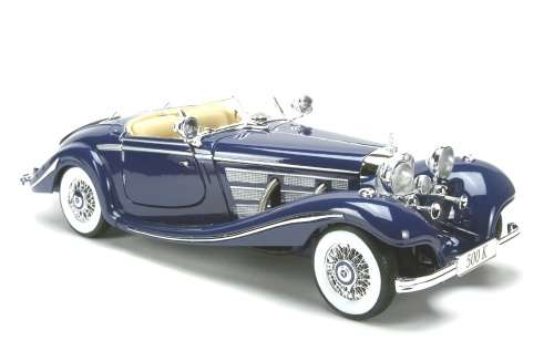 MAISTO 1/18 1936 MERCEDES-BENZ 500K ROADSTER - PREMIERE EDITION