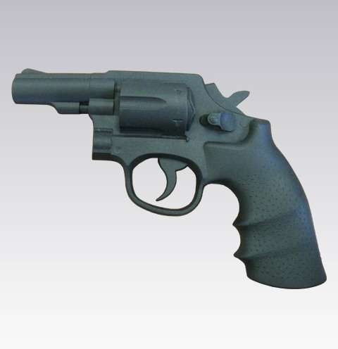 RUBBER TRAINING REVOLVER