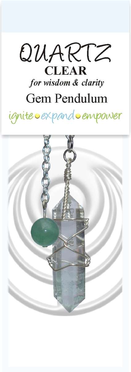 PENDULUM - CLEAR QUARTZ
