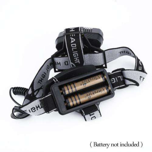 CREE LED HEADLIGHT - 5 LED, 2X 18650 BATTERY, 5 LIGHT MODES, 2X BLUE-RAY LED, ALUMINUM ALLOY, ADJUST