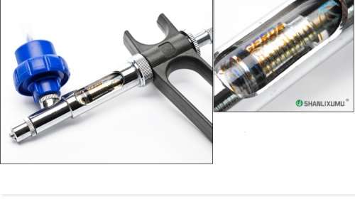 REUSEABLE CONTINUOUS SYRINGE - (WITH BOTTLE ADAPTER) - D TYPE 5ML