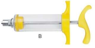 REUSABLE SYRINGE WITHOUT GRADUATION C-TYPE NYLON 10ML