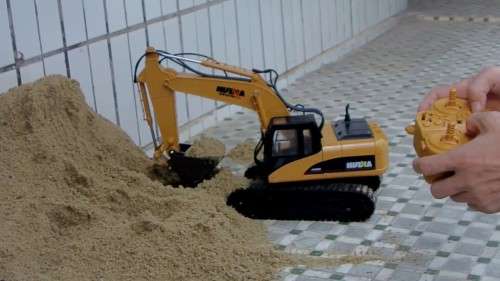 RC EXCAVATOR REMOTE CONTROL 1/16 SCALE
