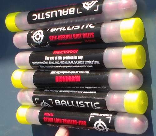 7 % PEPPER BALLS - JAR OF 140