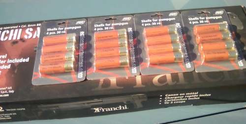 ASG FRANCHI SAS SHOTGUN SHELLS 30 ROUND (4 PACK) - SOLD OUT