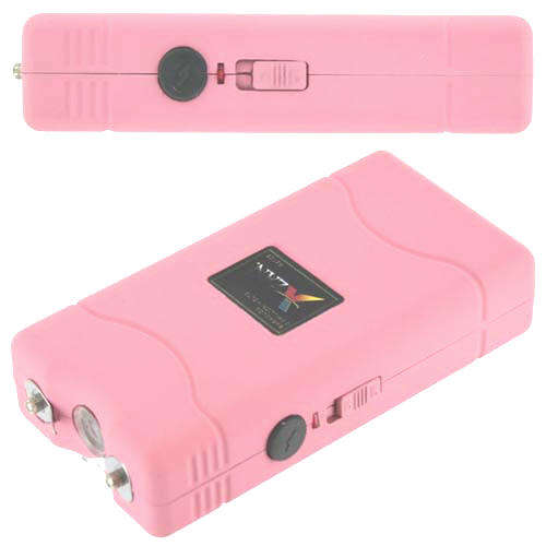 1.8 MILLION VOLTS STUN GUN WITH TORCH FEATURE MODEL 800 (PINK)