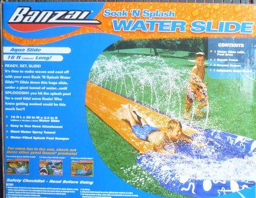 SOAK 'N SPLASH WATER SLIDE
