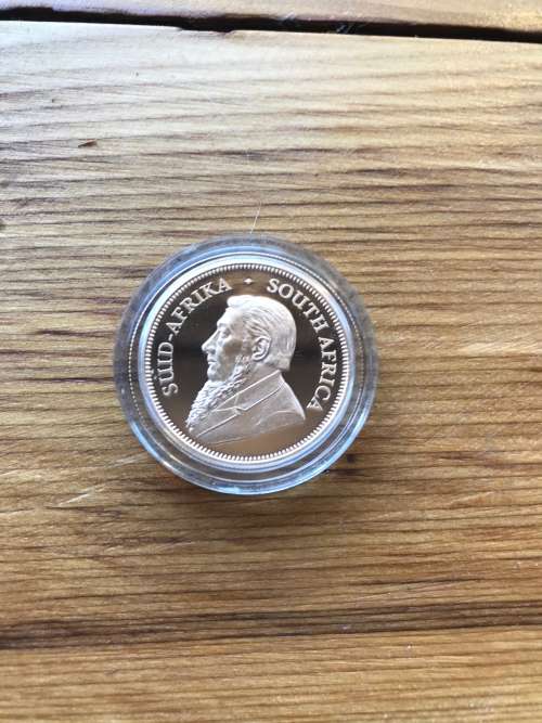 2017 1/2oz Proof Krugerrand With 50 Year Anniversary Mint Mark.