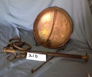 No216. Old Malay brass. Scale