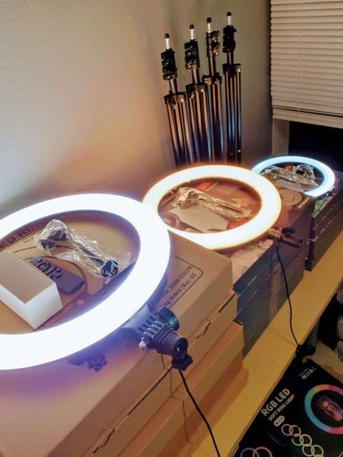 Ring light 14 inch - Basic (White, cool, warm)