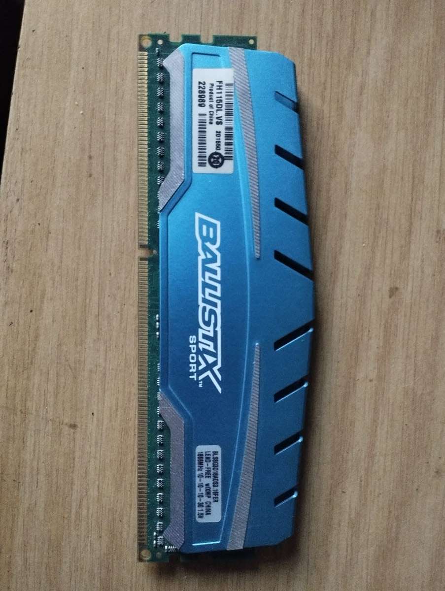 Crucial Balistix sport 8GB 1866mhz gaming Desktop memory