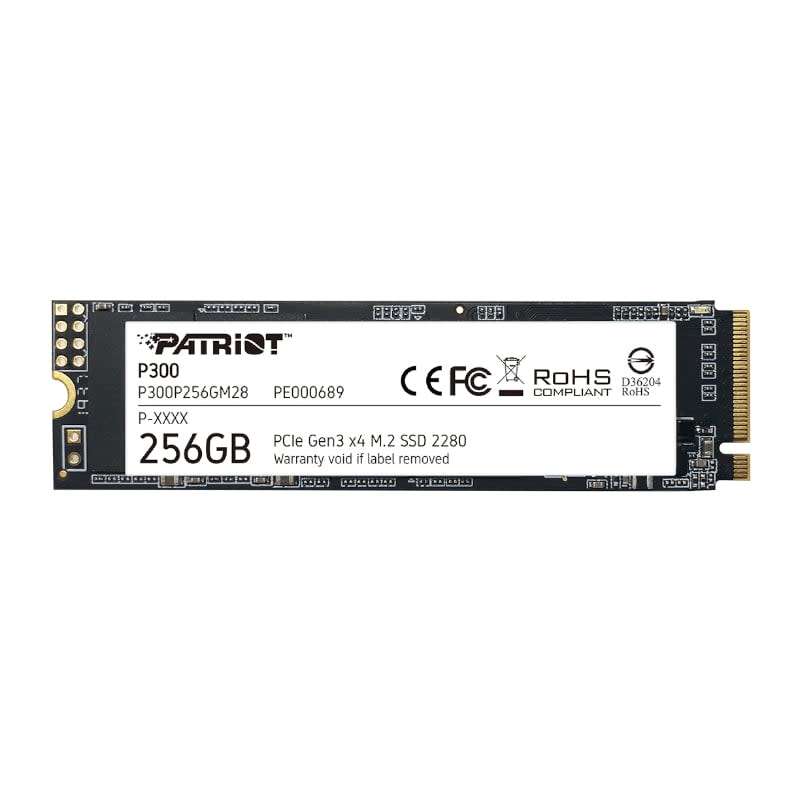 **Late entry** - Patriot P300 256GB M.2 PCIe NVMe SSD - opened but unused