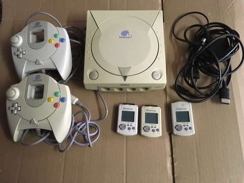 Sega Dreamcast Console and Games