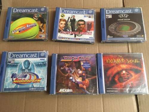 Sega Dreamcast Console and Games