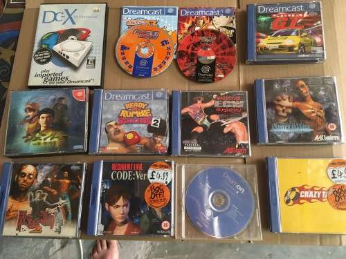 Sega Dreamcast Console and Games