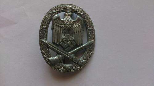 German WW11 General Assault Badge....NO RESERVE!!!!!!!!