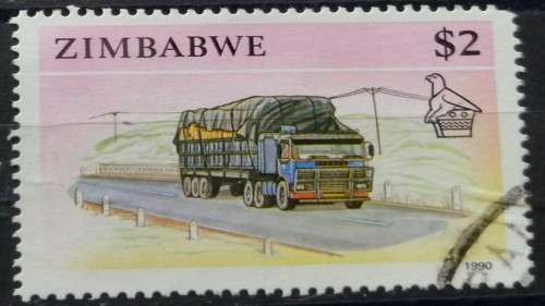 1990 - Zimbabwe - $2 - Transport