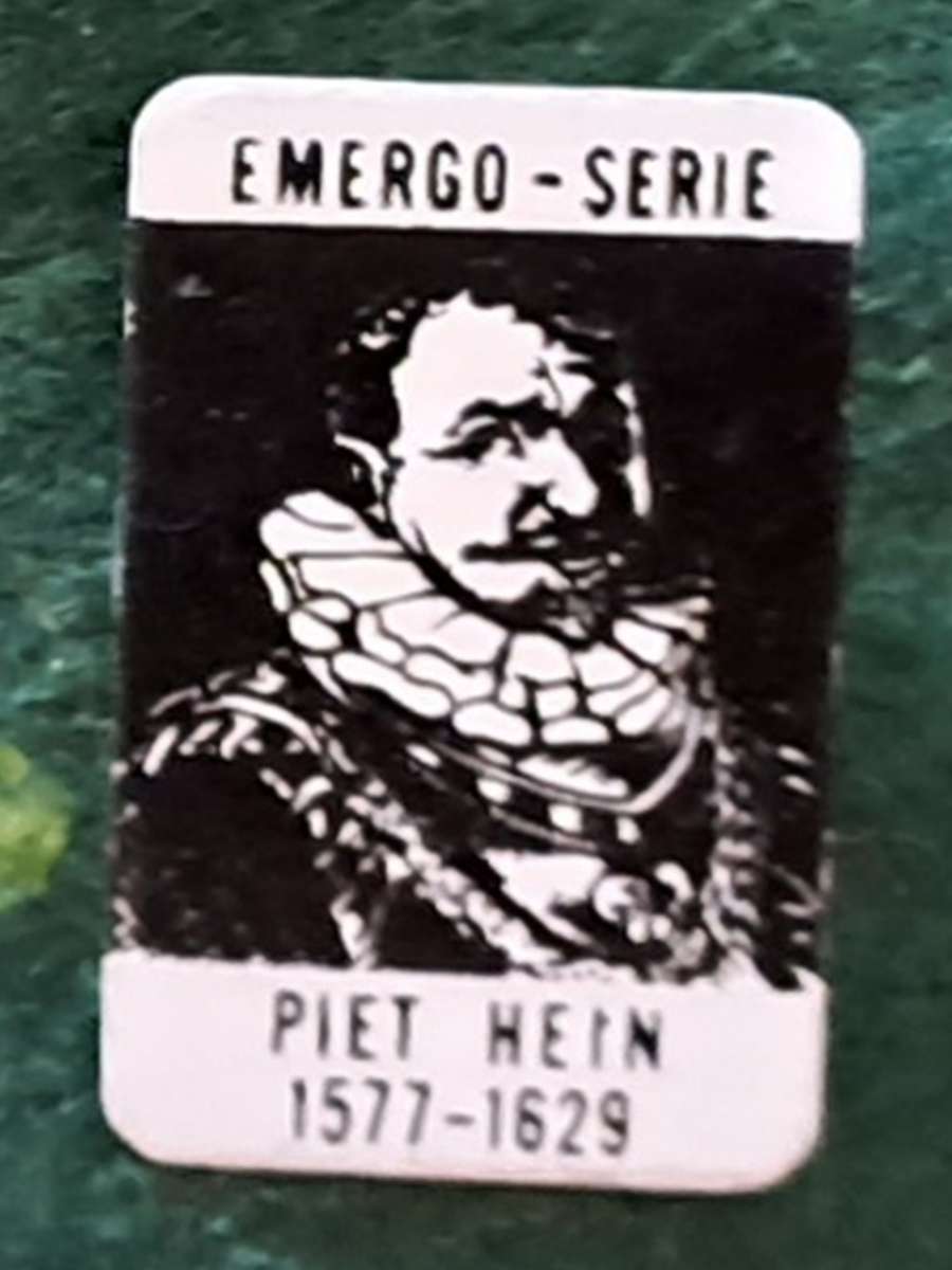 Pin: `Emergo-Serie - Piet Hein 1577-1629`
