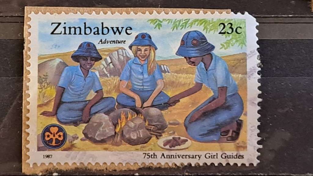 1987 - Zimbabwe - 25 - The 75th Anniversary Girl Guides