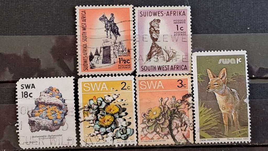Namibia/SWA : 1961 - 1989  : Lot of 6