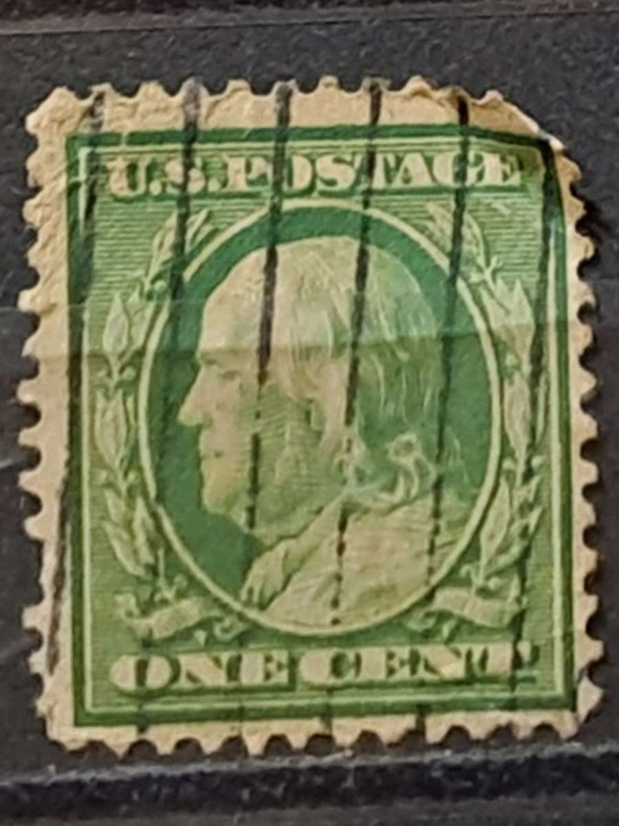 1910 - USA - 1 - Benjamin Franklin