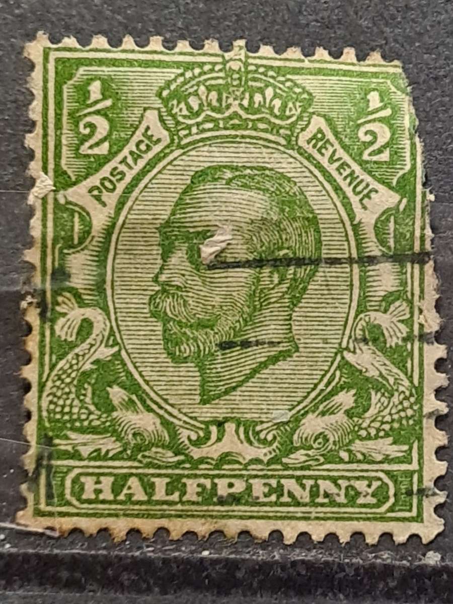 1912 - UK  - Half Penny - King Edward VII