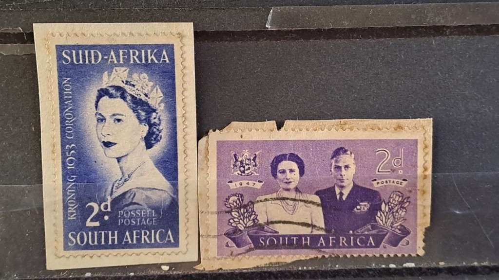 1947/1953 - South Africa - 2P + 2P - Royal Visit + Coronation