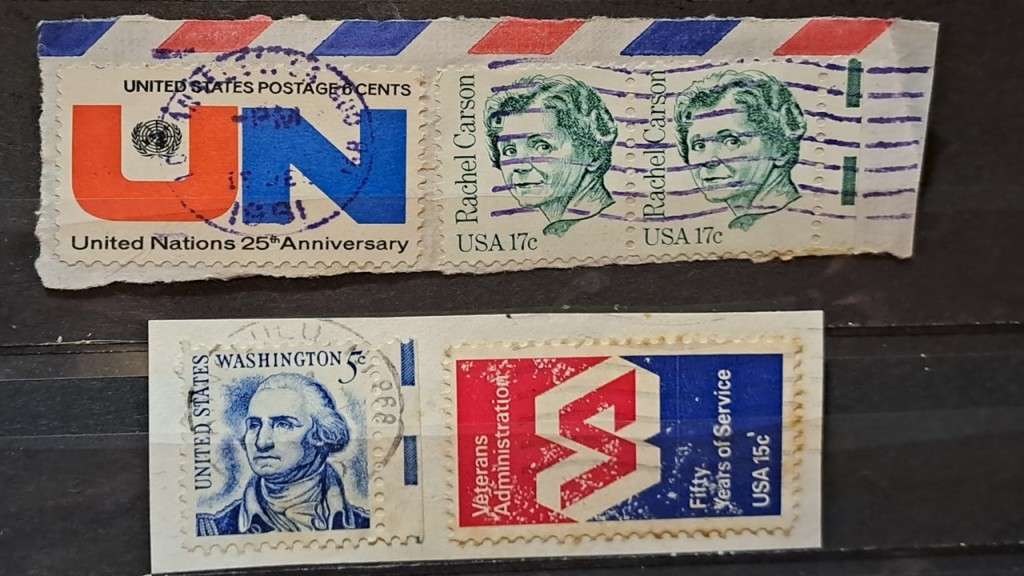 1963-1980 - USA - 5 + 17 + 5 + 15 - UN + Rachel Carson + George Washington + VA