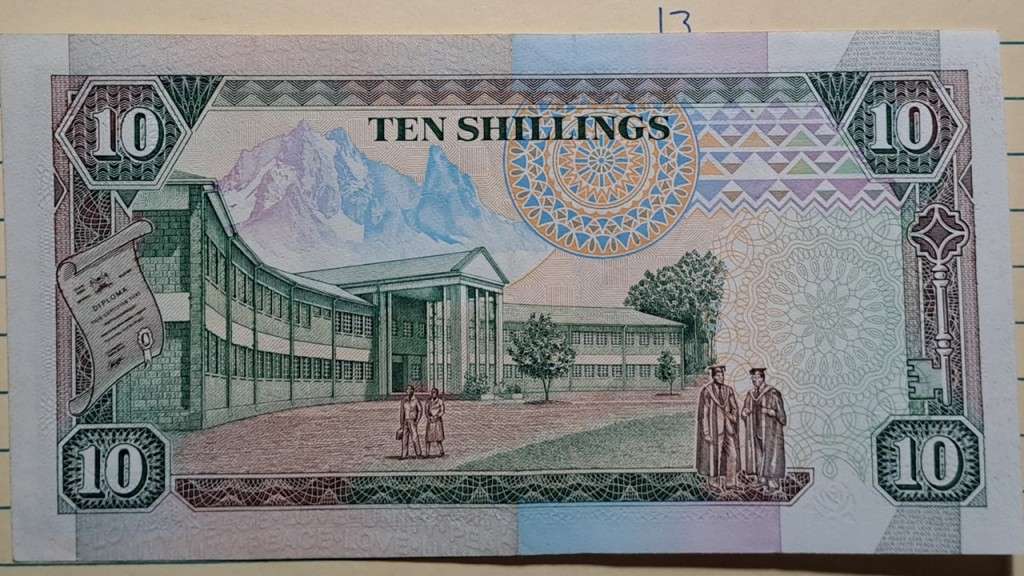 1989 -  Kenya - 10 Shillings - AU/UNC -AE2005256