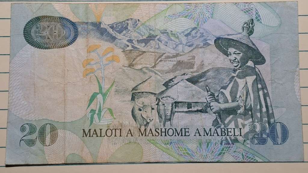 2005 -  Lesotho - 20 Malote -  Demonetised - No  - R640002
