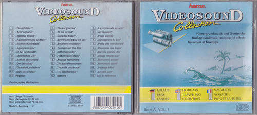 Hama Videosound Collection - copyright free background music & sound effects - 3 CD set