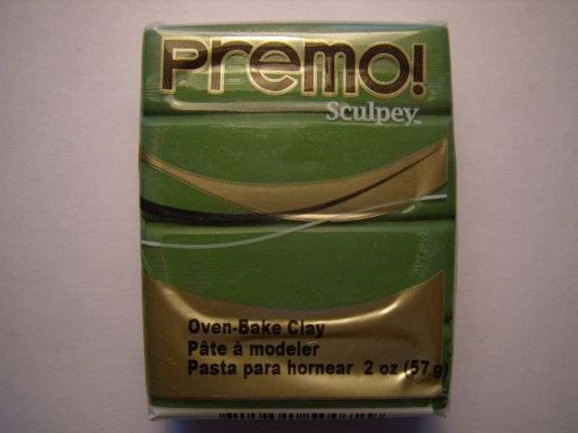 Polymer Clay - Sculpey Premo - Spanish Olive (57g) - Crazy August special!!!