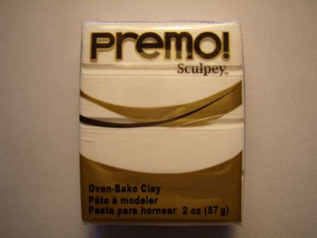 Polymer Clay - Sculpey Premo - White (57g) - Crazy August Special!!!