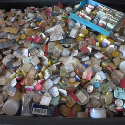Massive Lot of Vintage watch Spares **Balance wheels, Pins ect ect** 100's of pieces**