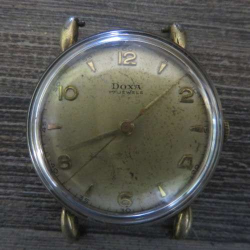 Vintage DOXA  watch** For parts only** Not working
