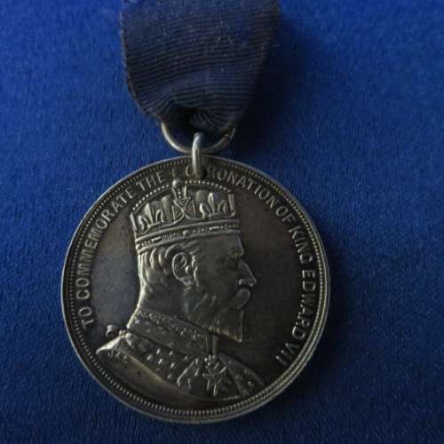 1902 Silver Natal Coronation Medal ** 30mm Diameter.