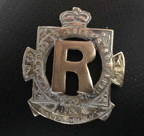 RARE - Boer war Commander in Chiefs BodyGuards Spes Bona 1900 Badge**