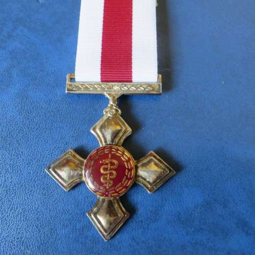 Rare - Original SADF medical Service Cross Numbered # 71 **