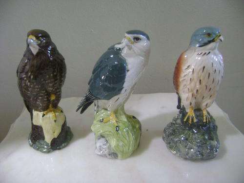 Three ROYAL DOULTON whiskey flagons!!!