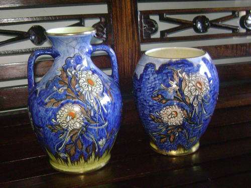 PAIR OF ROYAL WINTON GRIMWADES VASES!! STUNNING PIECES!!!