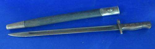 Very Rare - S.A.P 1907 Bayonet with Scabbard in very good Condition**