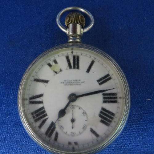 Pocket watch Made by - WOLF BROS Capetown**Perfect Working Condition**