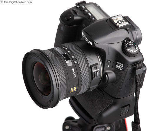 Canon EOS 60D with BG-E9 Battery Grip & Sigma 10-20mm f/3.5 EX DC HSM Lens LIKE NEW!!!