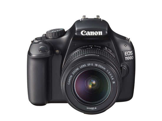 Canon EOS 1100D with Canon 18-55mm IS